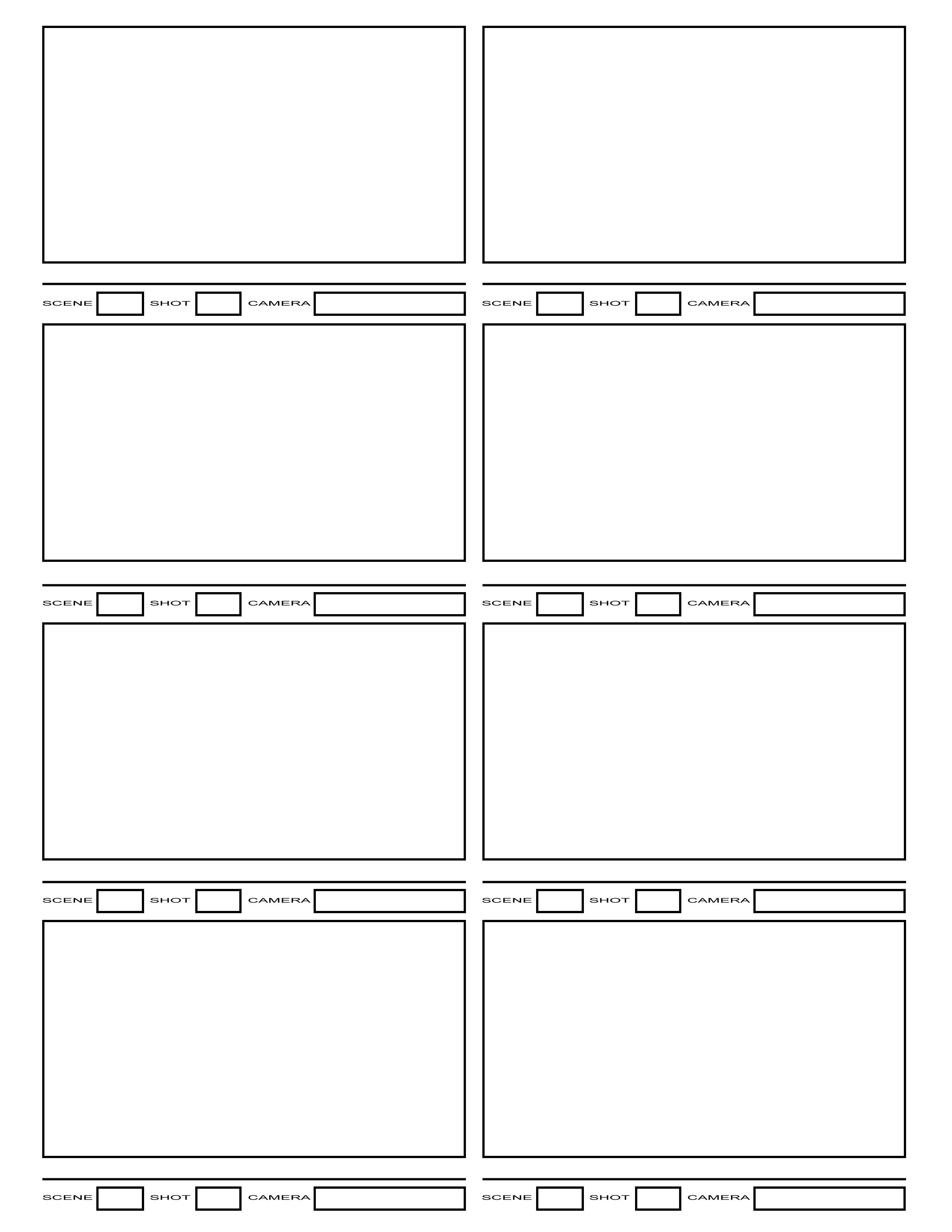Storyboard Template